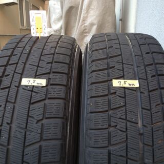 「DUNLOP 205/65R16 2013年製 ice GUARD iG50 トヨタ アルファード 純正アルミ付  4本セット PCD 114.3 5穴 6.5J オフ＋39