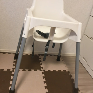 IKEA イケア　こどもいす　椅子　ハイチェア