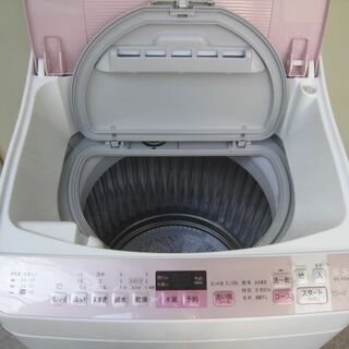 シャープ SHARP 5.5kg タテ型洗濯乾燥機 ES-TX5A 乾燥3.5kg 穴なし