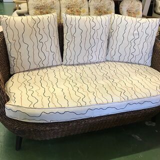 アジアン応接ソファ4点セット