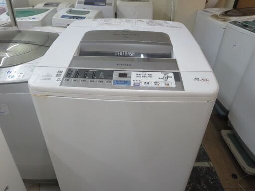 日立洗濯機8キロ　2011年製　BW-80MVE8