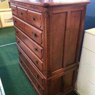 【愛品館八千代店】東海家具チーク材6段チェスト【愛八GS】