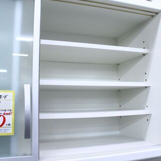 おすすめ品】 参考定価¥118,000 松田家具 2面レンジボード 食器棚 幅 
