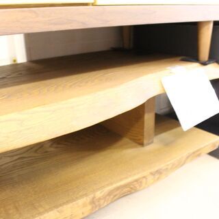 おすすめ品】 参考定価¥124,900 一枚板 ローボード 幅120cm☓奥行50cm☓