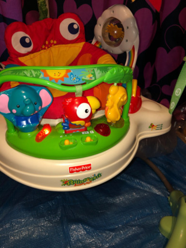 Rjwqkj ジャンパルー 赤ちゃん おもちゃ付 遊具 室内遊具 高さ調整 サンダース 涙橋の子供用品の中古あげます 譲ります ジモティーで不用品の処分