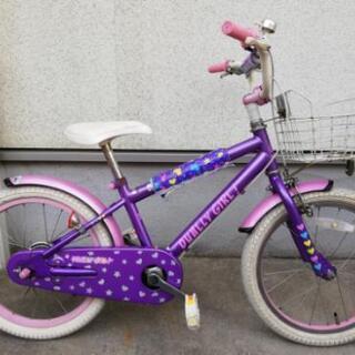 18インチ　子供　女児用自転車