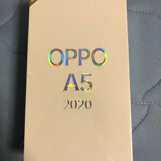【今週末限定値下げ】新品、未開封　OPPO A5 2020 Bl...