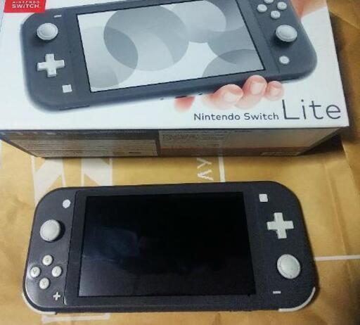 Nintendo Switch lightグレー中古