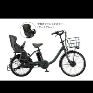 2019年9月購入 電動自転車　ビッケモブbbダークグレー