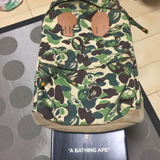 stussy × bape バックパック