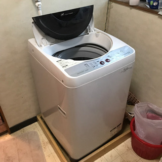 【無料】シャープ 全自動洗濯機 送風乾燥タイプ 5.5kg 現状