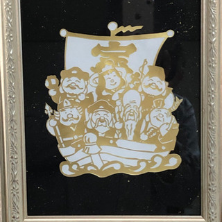 切り絵「七福神」