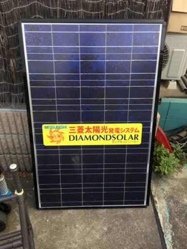 三菱太陽光発電134wパネル一枚