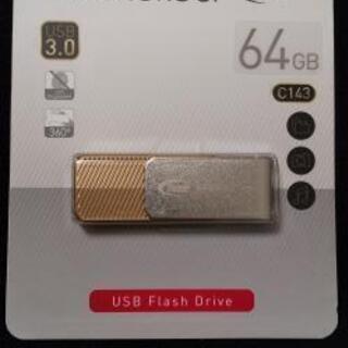 《お話中》【新品未使用】USBメモリー64GB【未開封】