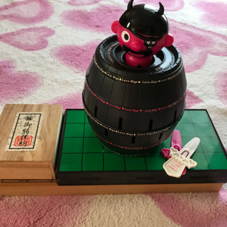 オセロ、将棋、黒ひげゲーム3点セット500円で譲ります