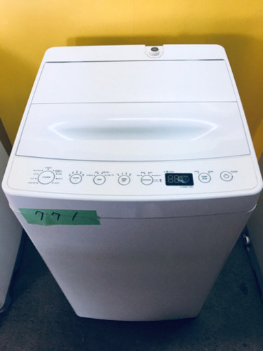 ②✨高年式✨771番 amadana✨全自動洗濯機✨AT-WM55(50/60Hz用)‼️