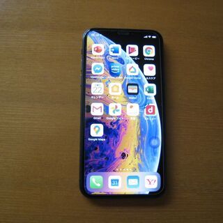 値下げ docomo I Phone XS 256GB （スペースグレー）使用数日 クリアー 