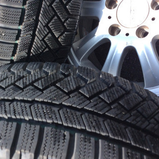 15インチ タイヤアルミセット バリ山