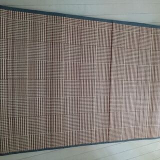 夏用 3畳 竹カーペット ラグマット