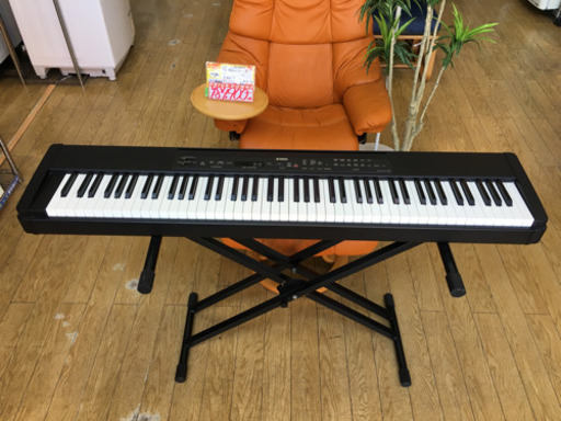 10/1 値下げ! YAMAHA 電子ピアノ P-80 88鍵盤 スタンド フットペダル
