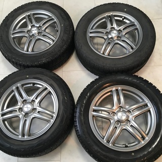 195/65R15 冬タイヤ 4本　15インチ 6J5HPCD1...