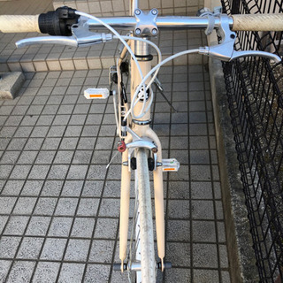 a.n.d自転車 Laugh　クロスバイク 7段変速　700C