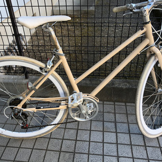 a.n.d自転車 Laugh　クロスバイク 7段変速　700C