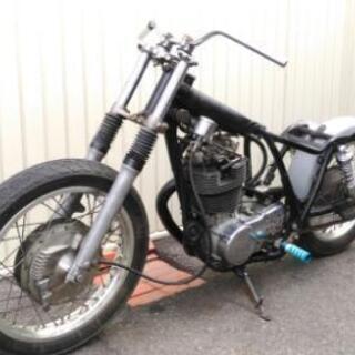 YAMAHA SR400 カスタムベース フレーム加工済み チョッパー ボバー