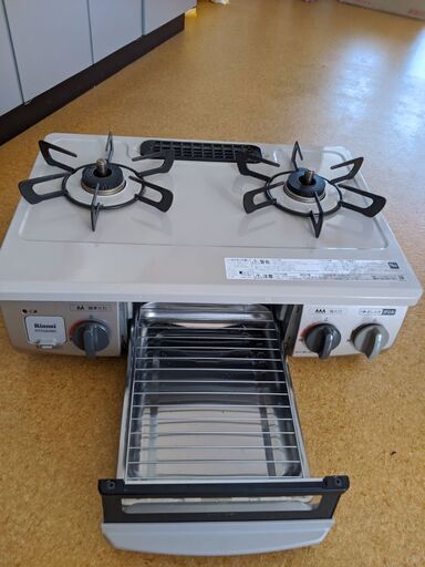 G5445 ガステーブル リンナイ KGM64PK2R 2019年製 プロパンガス 半年