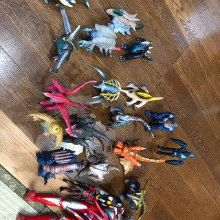 【中古】ウルトラマン　怪獣フィギュア