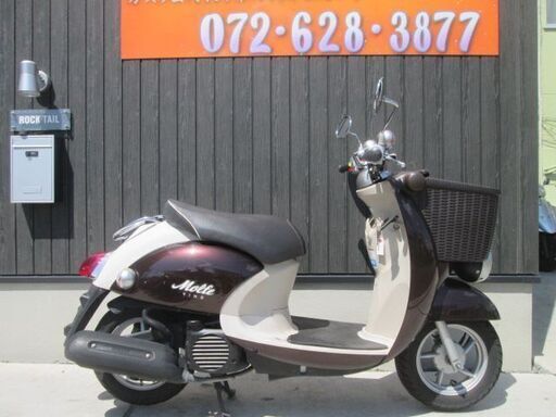 ★6万円 ビーノ モルフェ ＶＩＮＯ ＳＡ37Ｊ インジェクションモデル！ヤマハ 原付 カゴ付き