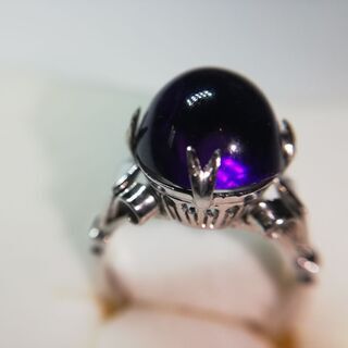 再度値下げします。K14 WG 枠リングとアメジスト