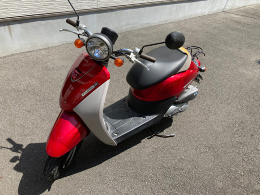 原付50cc　トゥディF 赤