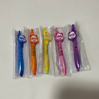 AAA え〜パンダラバーマスコット付きペン　全5種