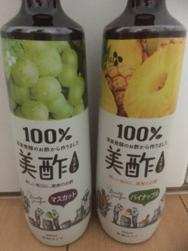 美酢ミチョ　マスカット味　パイナップル味