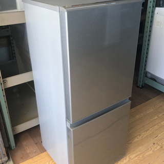 【リサイクルサービス八光　田上店　安心の3か月保証　旧鹿児島市配達・設置無料】アクア 126L 2ドア冷蔵庫（ブラッシュシルバー）【右開き】AQUA AQR-13J-S リサイクルサービス八光 田上店 安心の3か月保証 旧鹿児島市配達・設置
