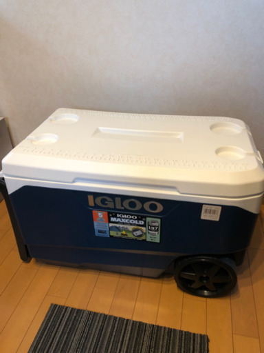 展示品 IGLOO MAXCOLD LATITUDE 90 キャスター付きクーラーボックス 90QT 85L