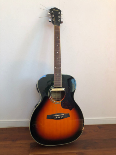 中古　アコースティックギター　Ibanez社製　　　ソフトケース付