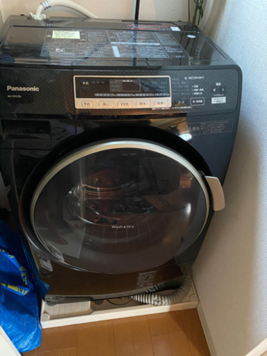 Panasonic ドラム式洗濯乾燥機 NA-VD220L-CK