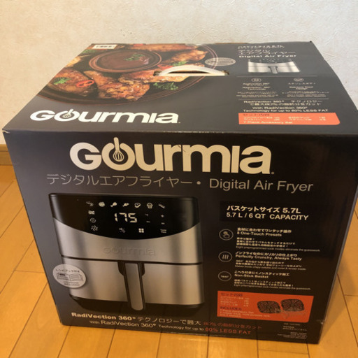 展示品 Gourmia デジタルエアフライヤー GAF685