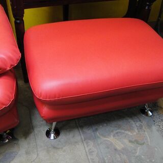 2人掛けソファ レザー フェイクレザー 合皮 合成皮革 ボルドー レッド