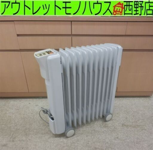 オイルヒーター 1500W 安全ガード付き フルオートマイコン搭載 AN11E2TC ユーレックス eureks オイルラジエターヒーター 暖房 空調 ペイペイ対応 札幌市西区西野