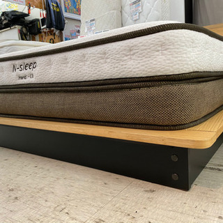 【愛品館 江戸川店】ニトリ　セミダブルベッド　ベッド　ID:153-007506-007　配送可