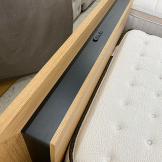 【愛品館 江戸川店】ニトリ　セミダブルベッド　ベッド　ID:153-007506-007　配送可