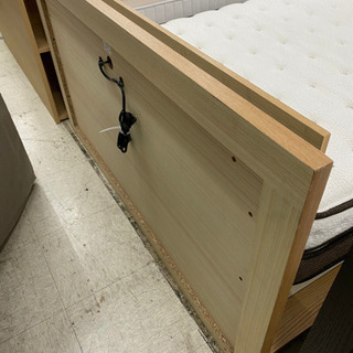 【愛品館 江戸川店】ニトリ　セミダブルベッド　ベッド　ID:153-007506-007　配送可