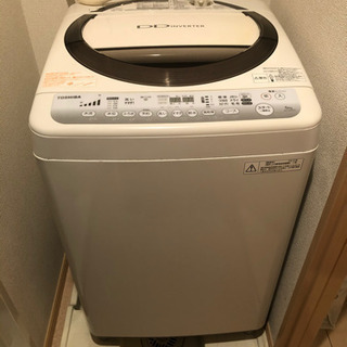 全自動洗濯機6kg用　　直近まで使用の2013年式