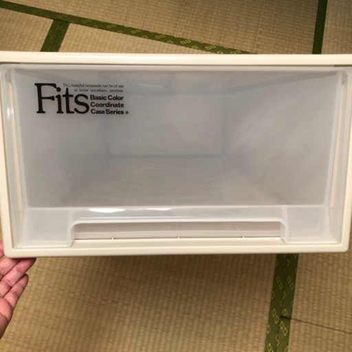 【受け渡し先決定しました！】Fits 収納ケース　2個セット　奥行74cm