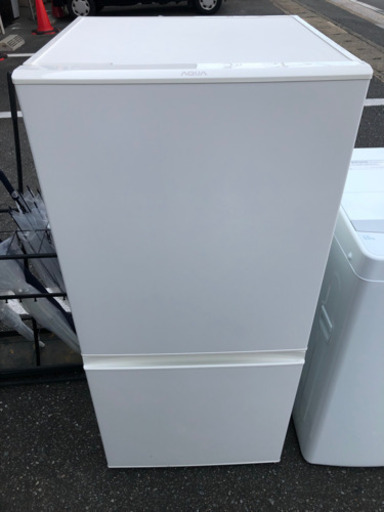 AQUA 冷蔵庫 AQR-16G（W） 2018年製-