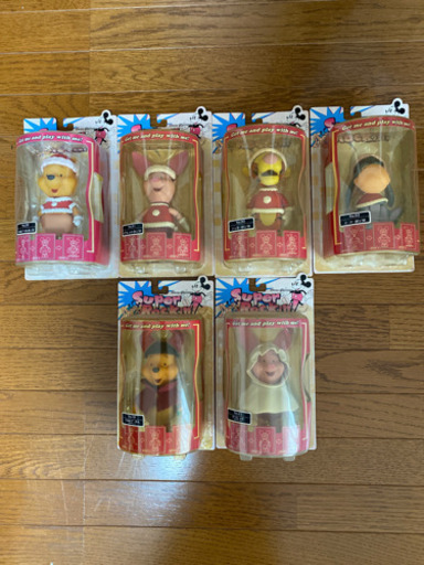 プーさん フィギュア  6点セット