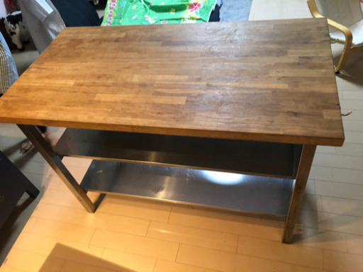 Ikea アイランドキッチンテーブル作業台 Sulley 東府中のテーブル その他 の中古あげます 譲ります ジモティーで不用品の処分